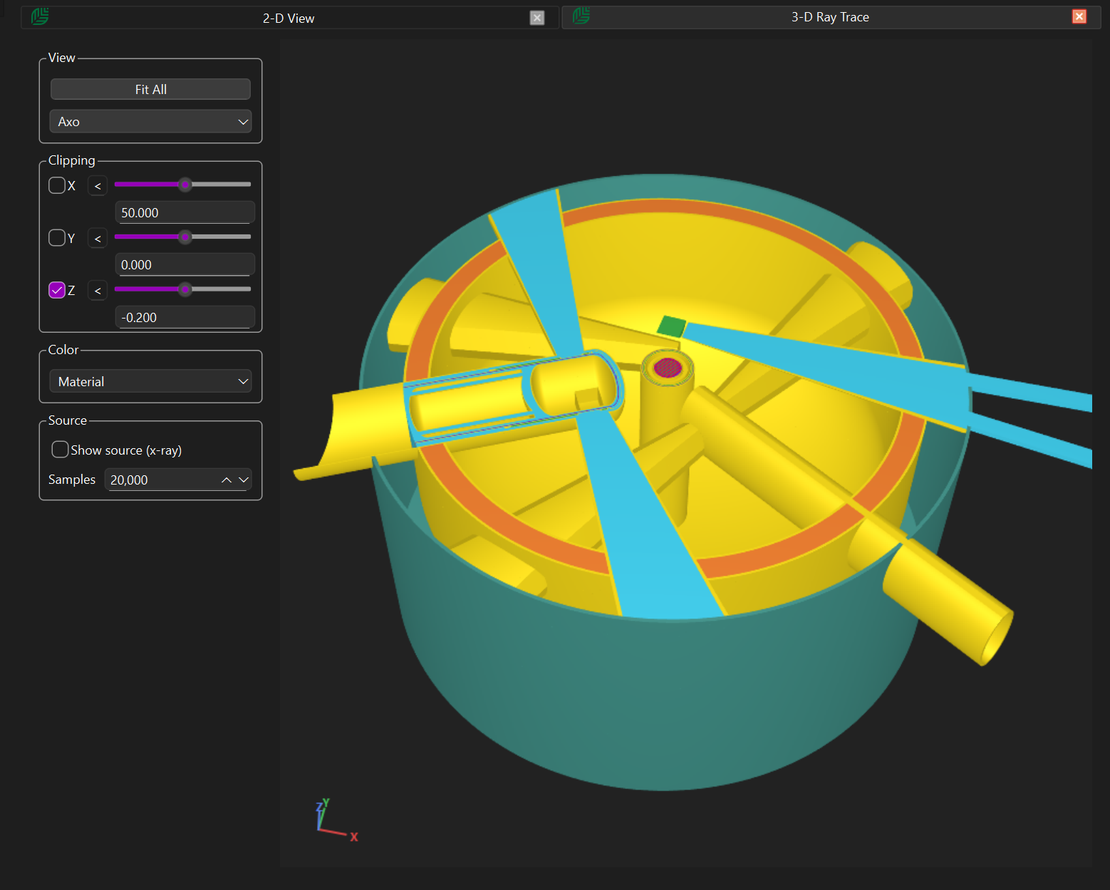 3-D visualisation