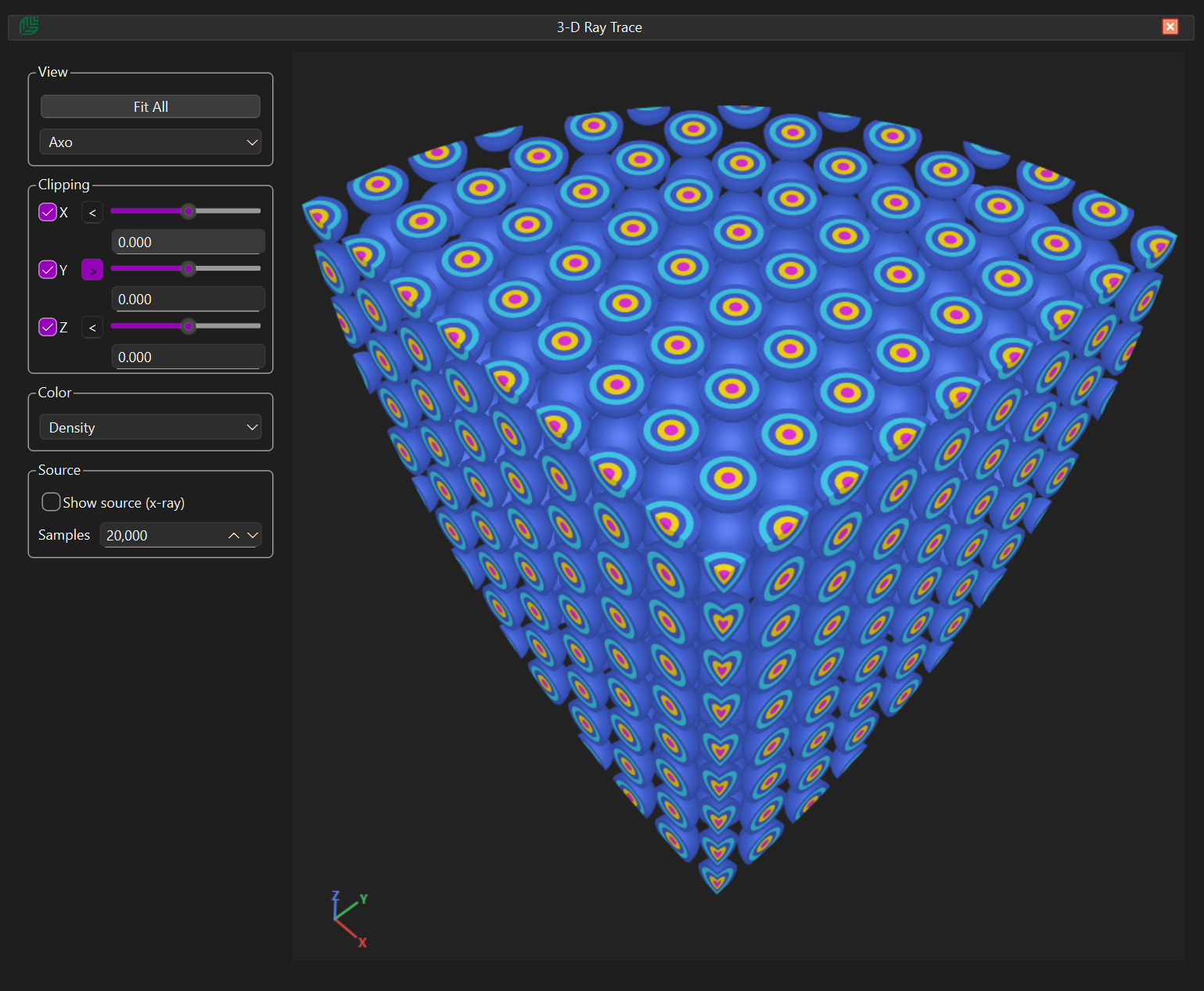3-D visualisation
