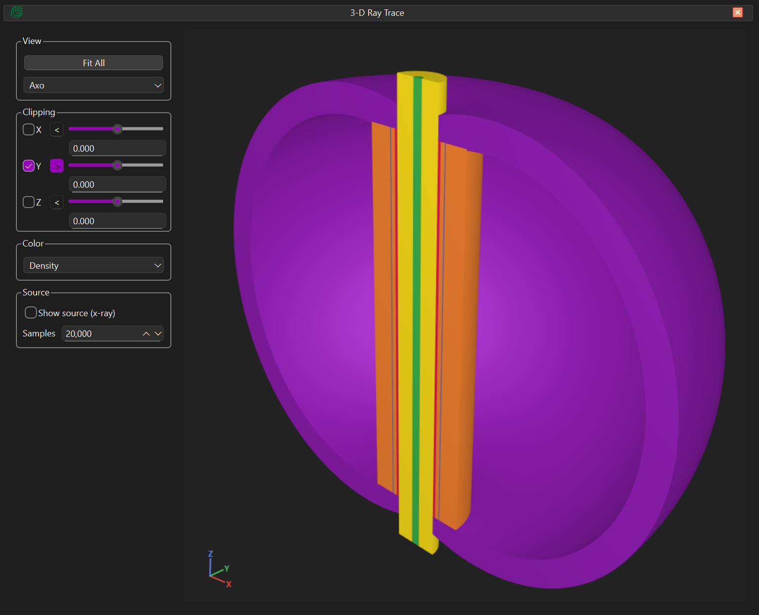 3-D visualisation